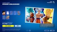 Son Goku and Beerus (Dragon Ball) skin in Fortnite are currently listed in the Item Shop (Image via Epic Games)